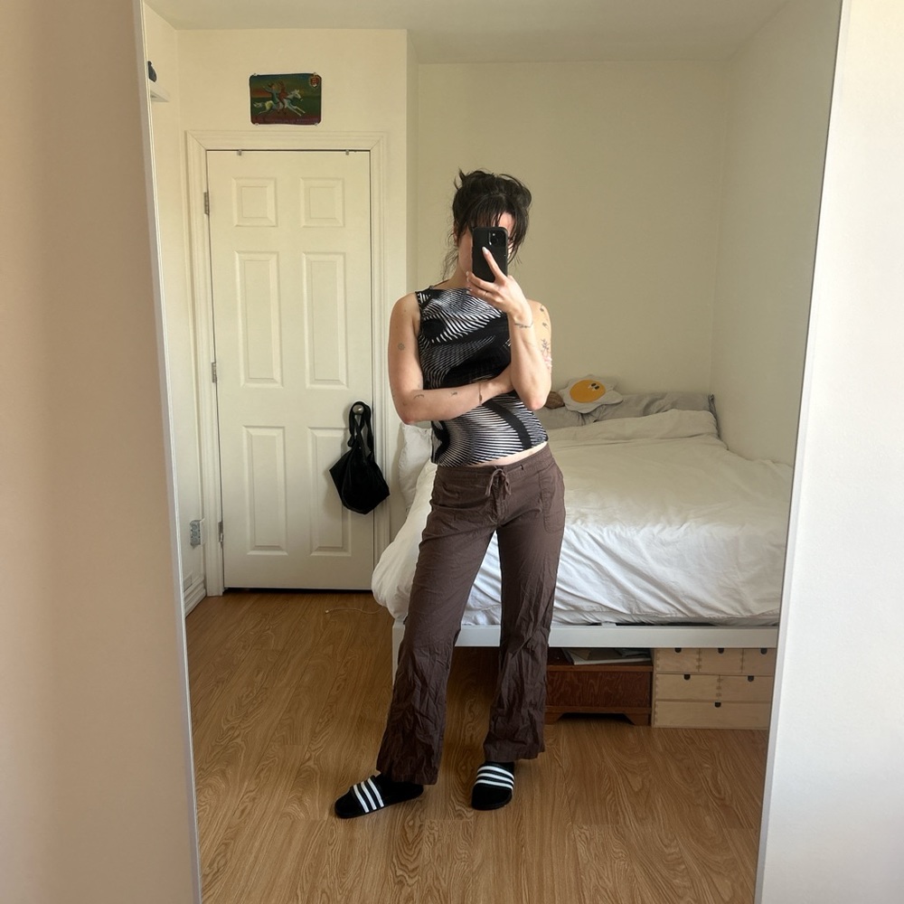 Brown Cargo Pants Capris Bum Equipment